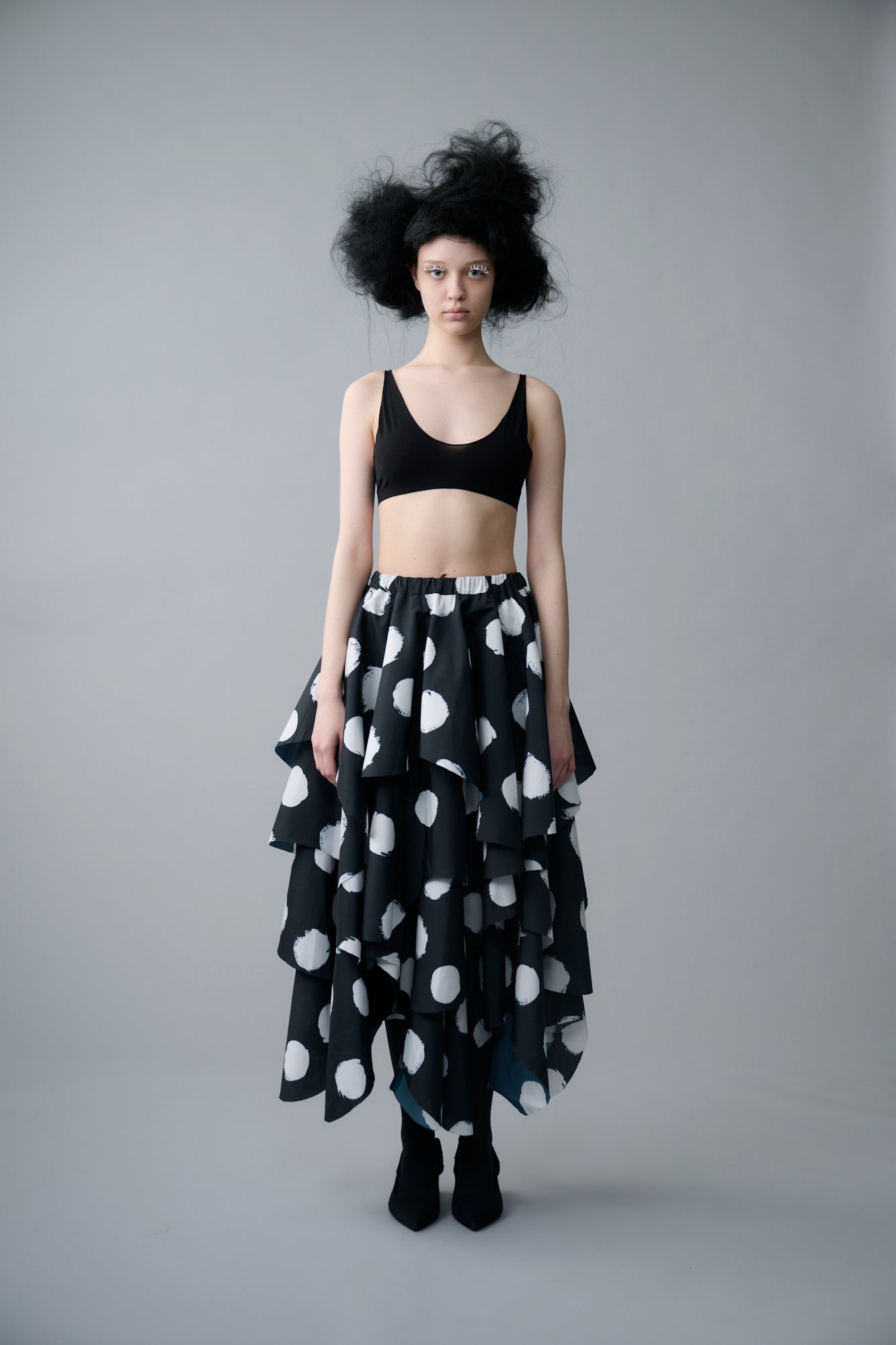 Unclear dot Skirt
