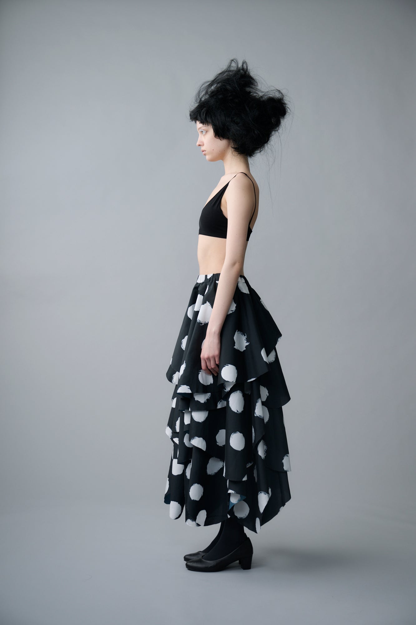 Unclear dot Skirt