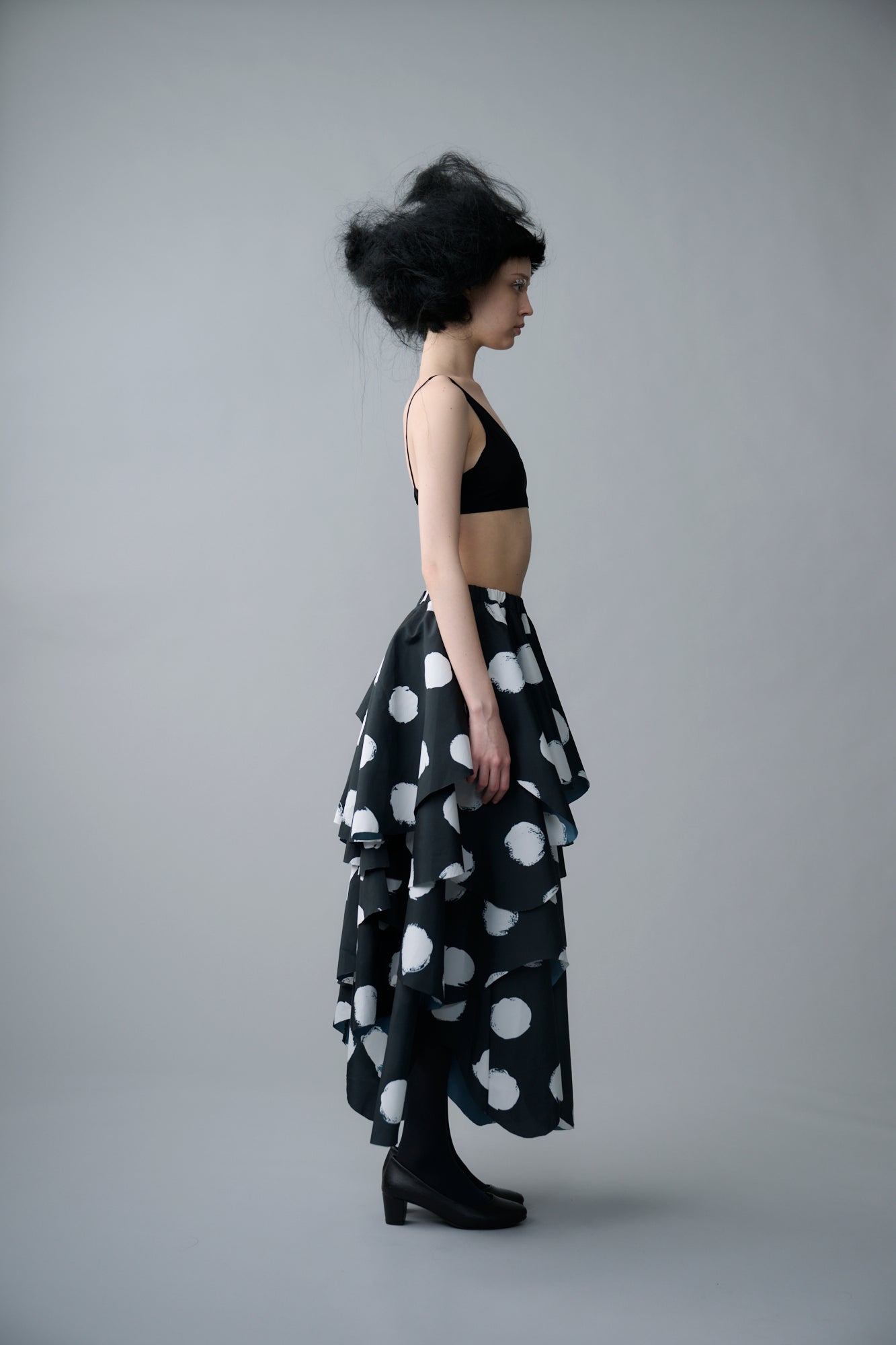Unclear dot Skirt