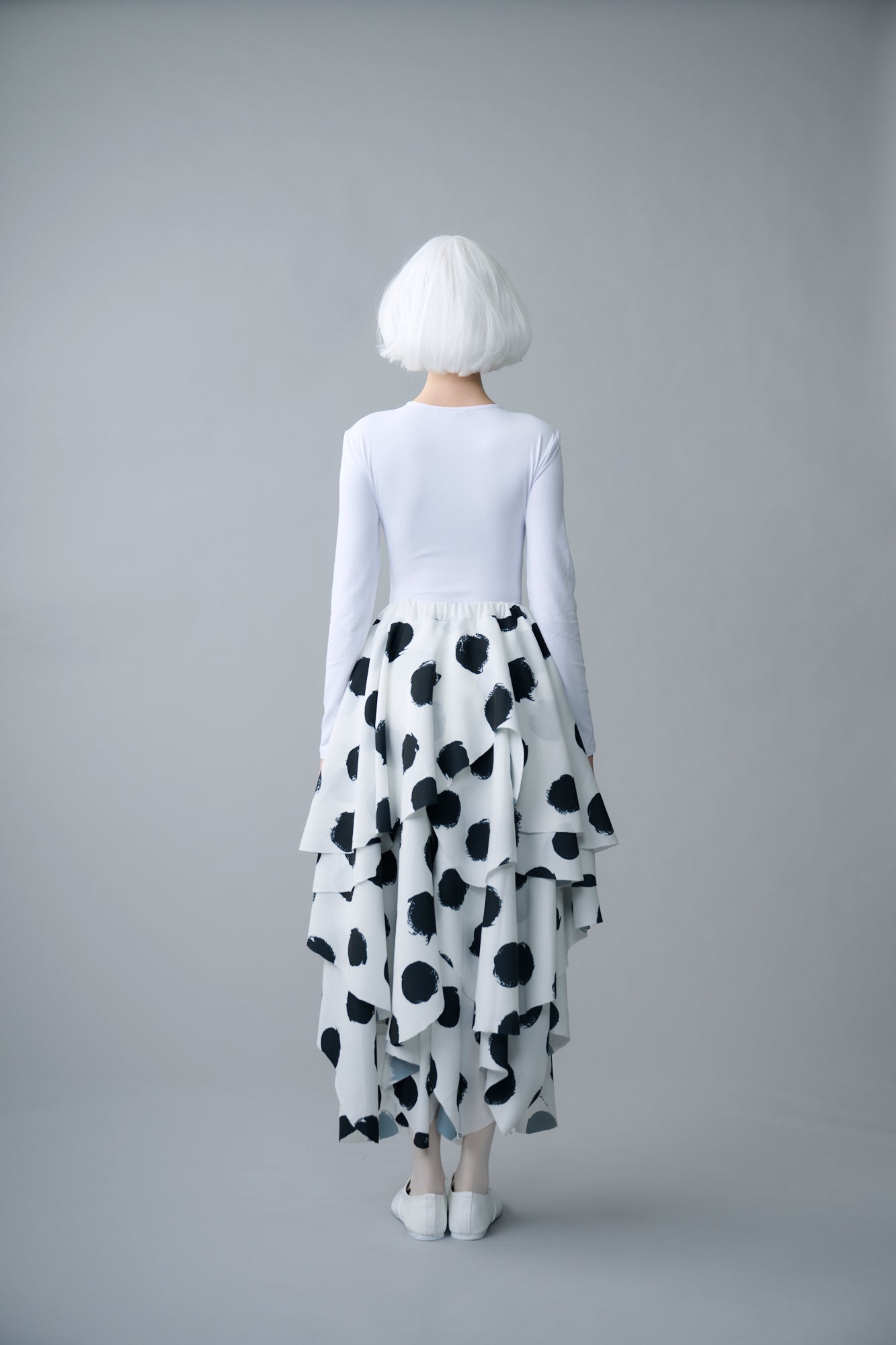 Unclear dot Skirt