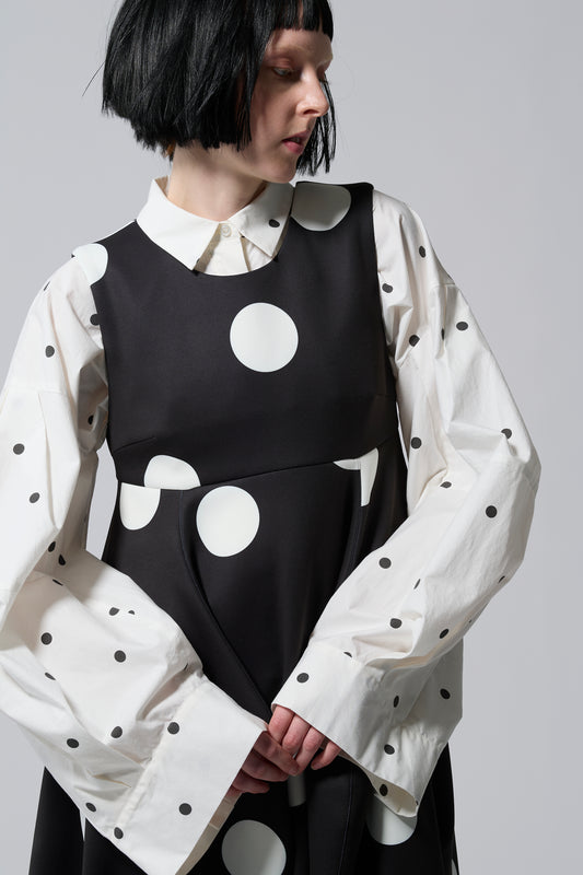 φ10inch dot 3D Skirt Design Dress