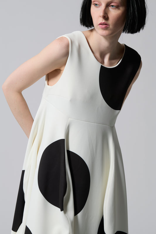 φ10inch dot 3D Skirt Design Dress