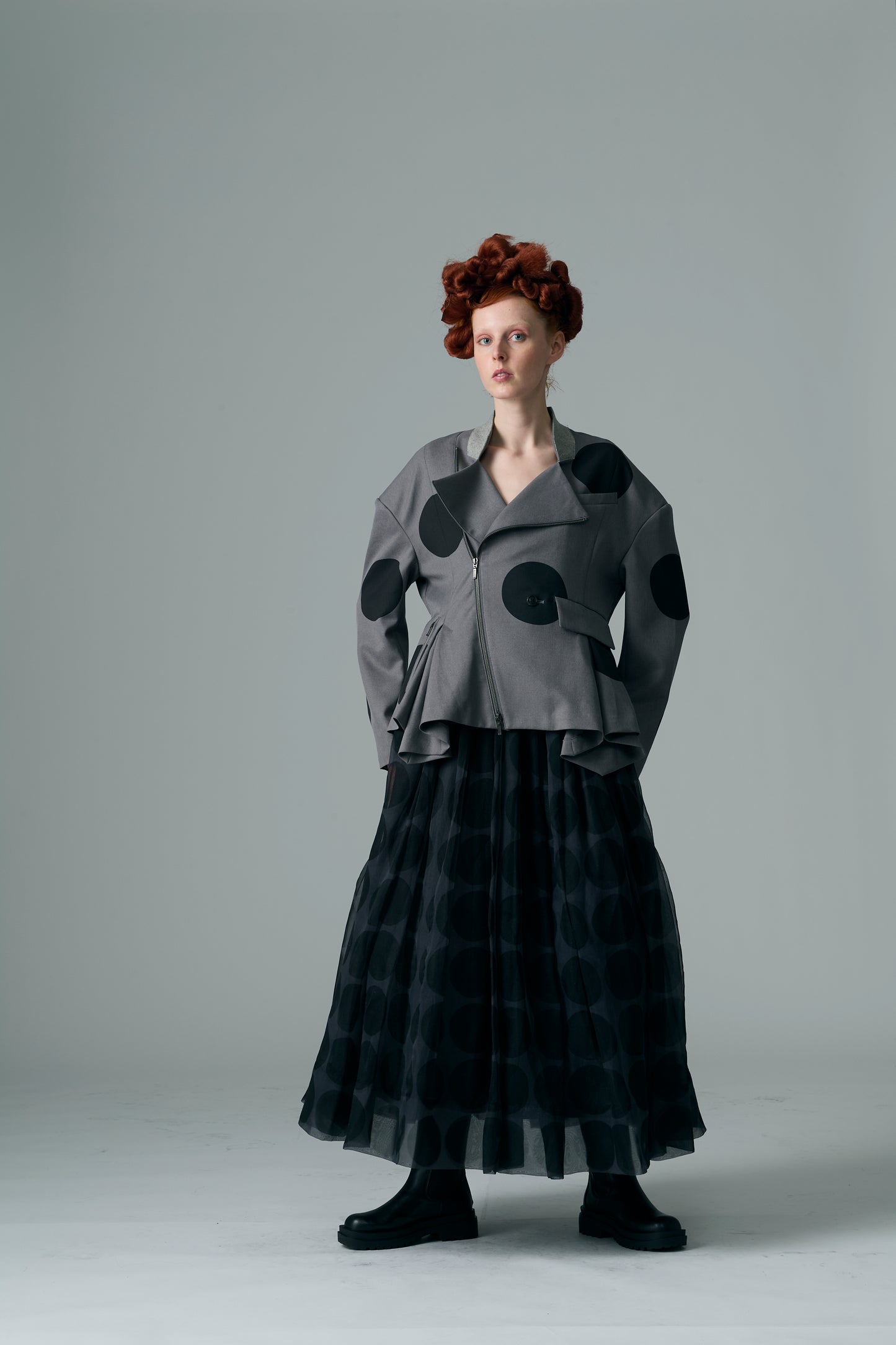 φ5inch dot Semi-Riders Style Docking Flared Jacket