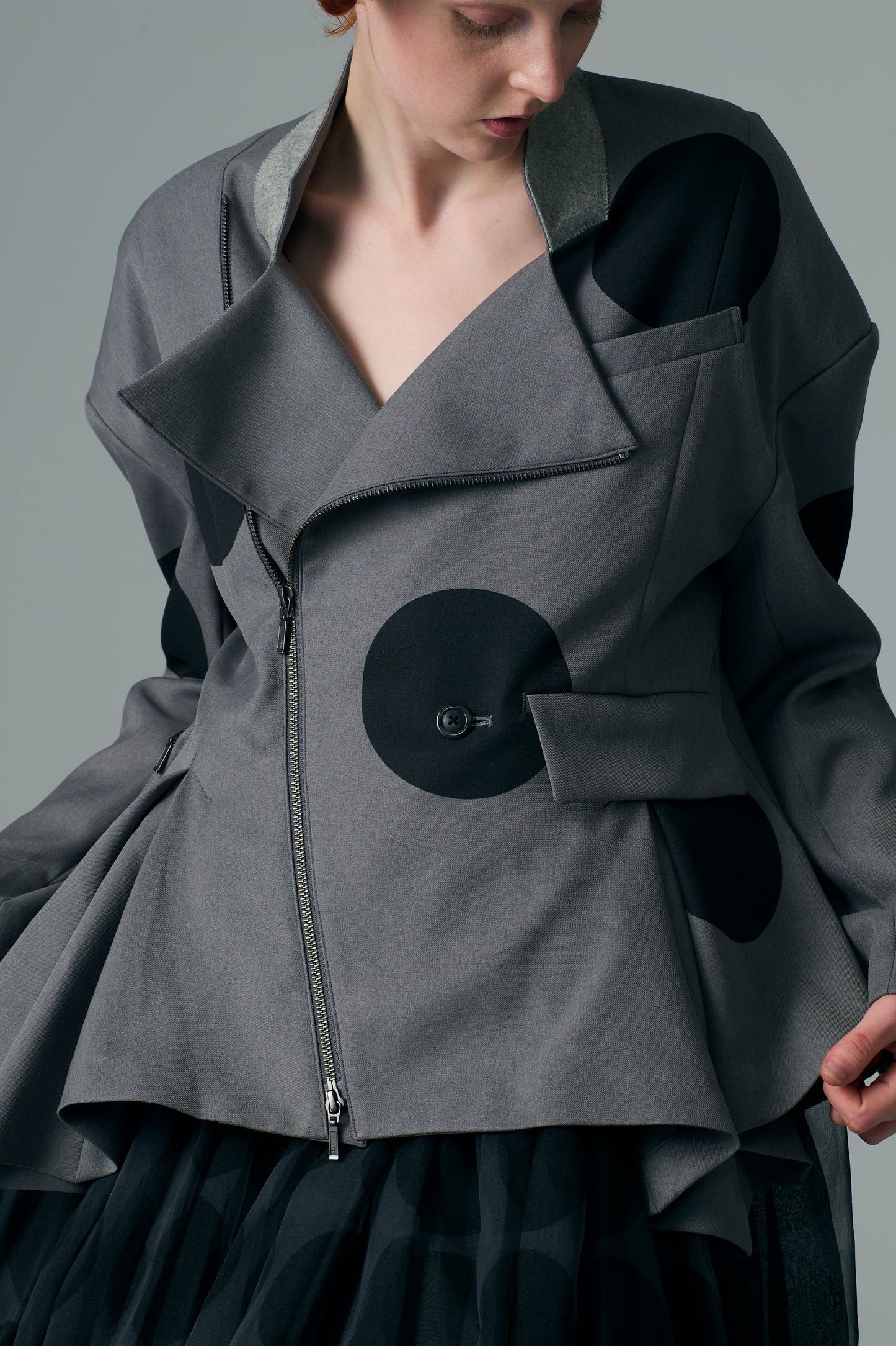 φ5inch dot Semi-Riders Style Docking Flared Jacket
