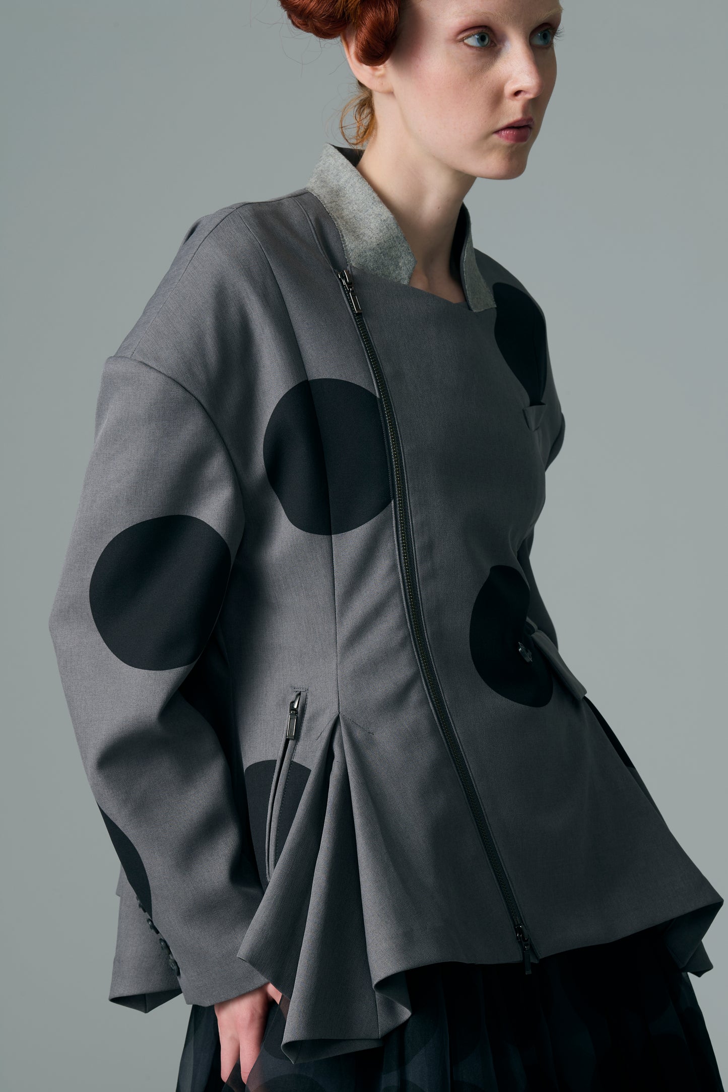 φ5inch dot Semi-Riders Style Docking Flared Jacket