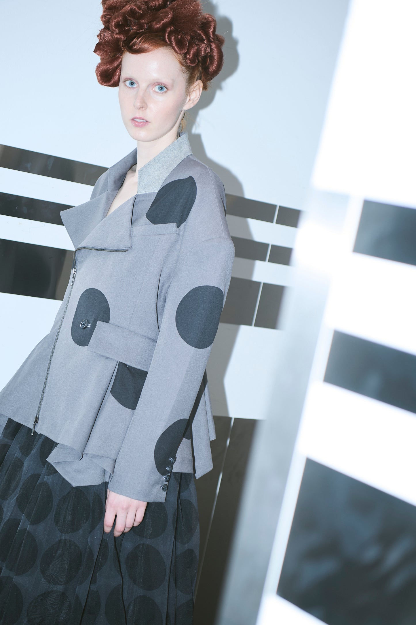φ5inch dot Semi-Riders Style Docking Flared Jacket