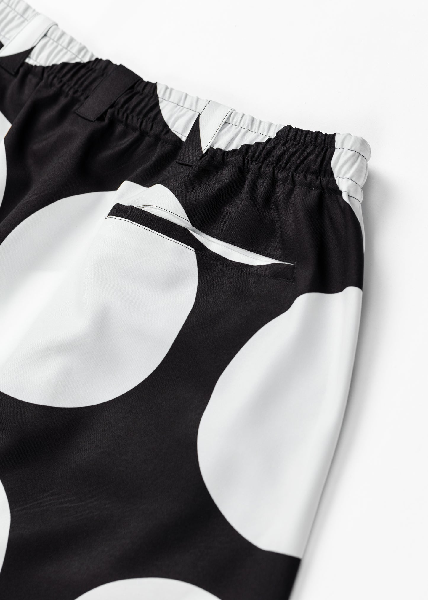 φ7inch dot Sarouel Pants BLACK