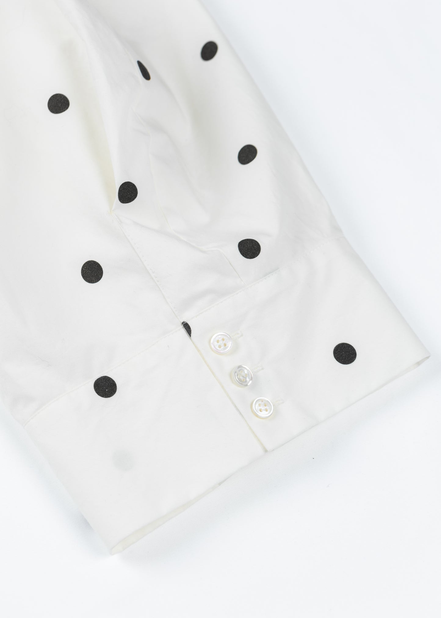 φ0.5inch dot Wide Sleeve Voluminous Blouse
