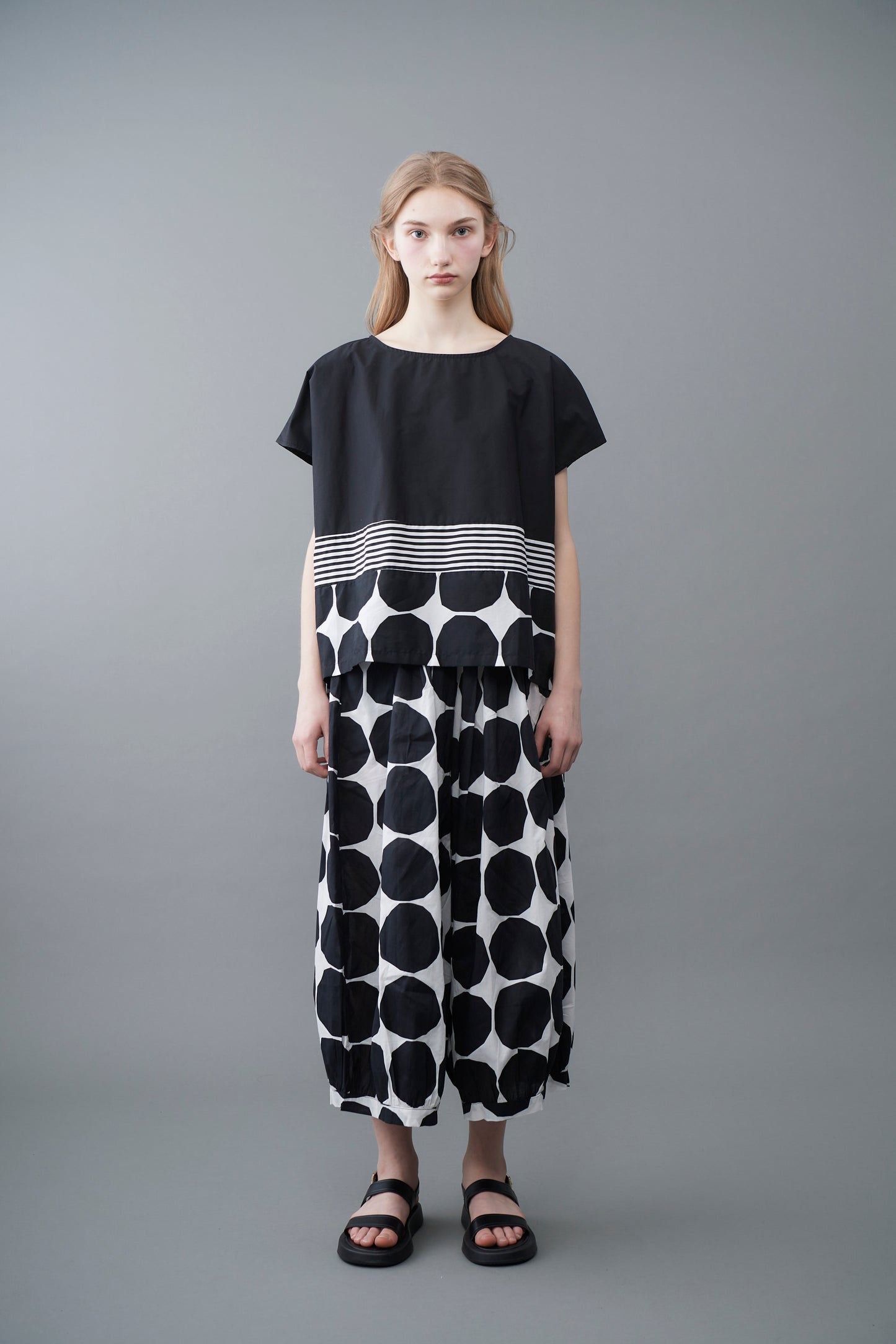 Dot printed Pants
