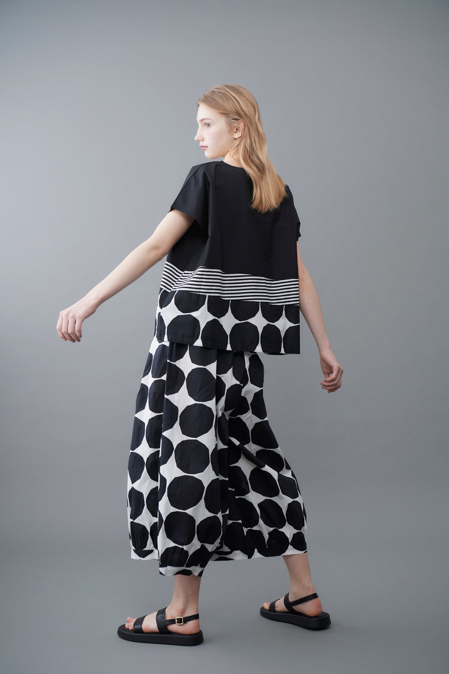 Dot printed Pants
