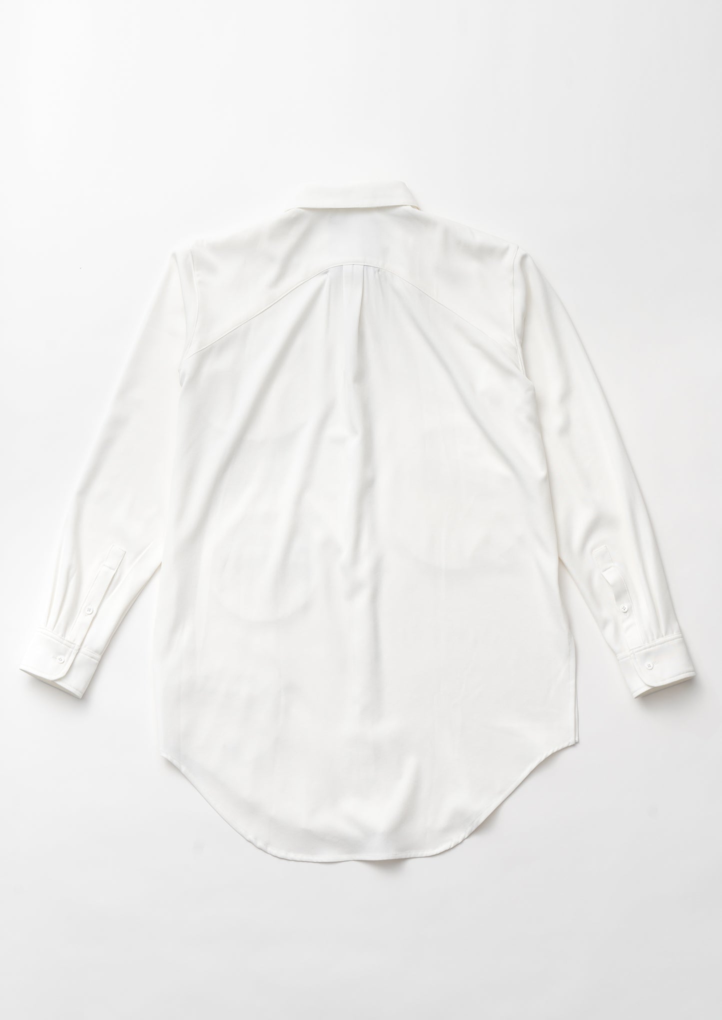 Round pockets Shirt / WHT