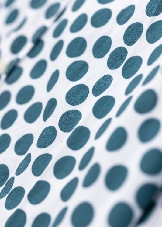 Polka dots long sleeves shirt