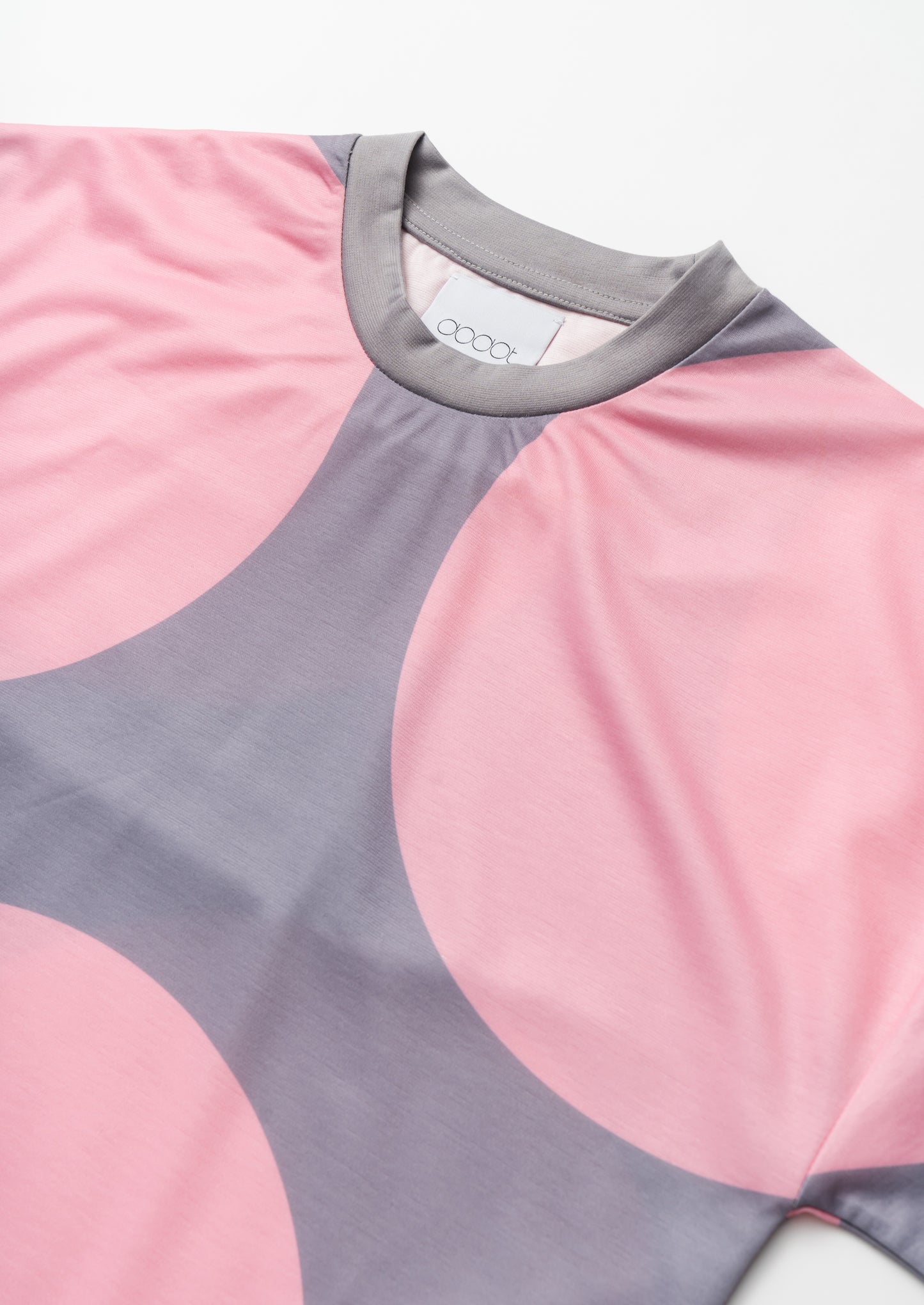 φ12inch dots Tee / GRY
