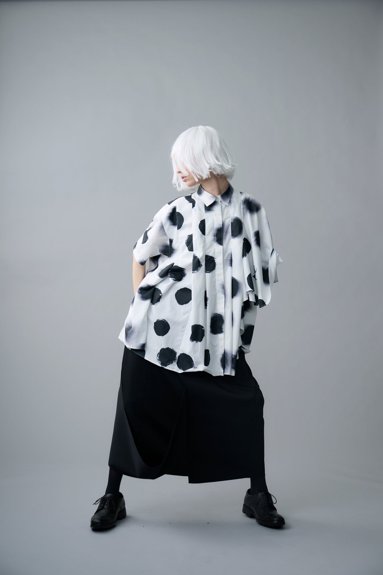 Unclear dot Blouse