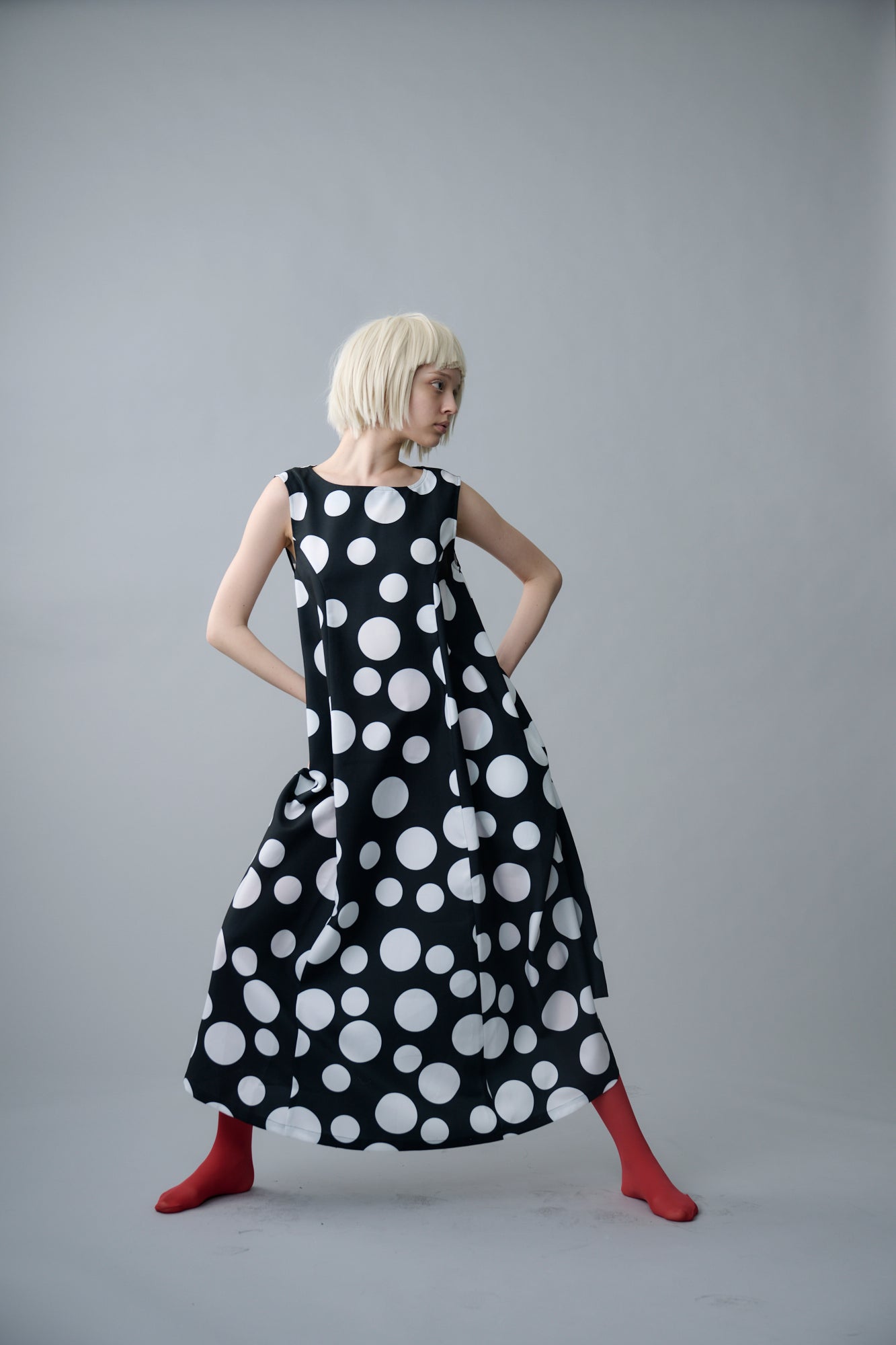 φ3inch,φ2inch dot dress