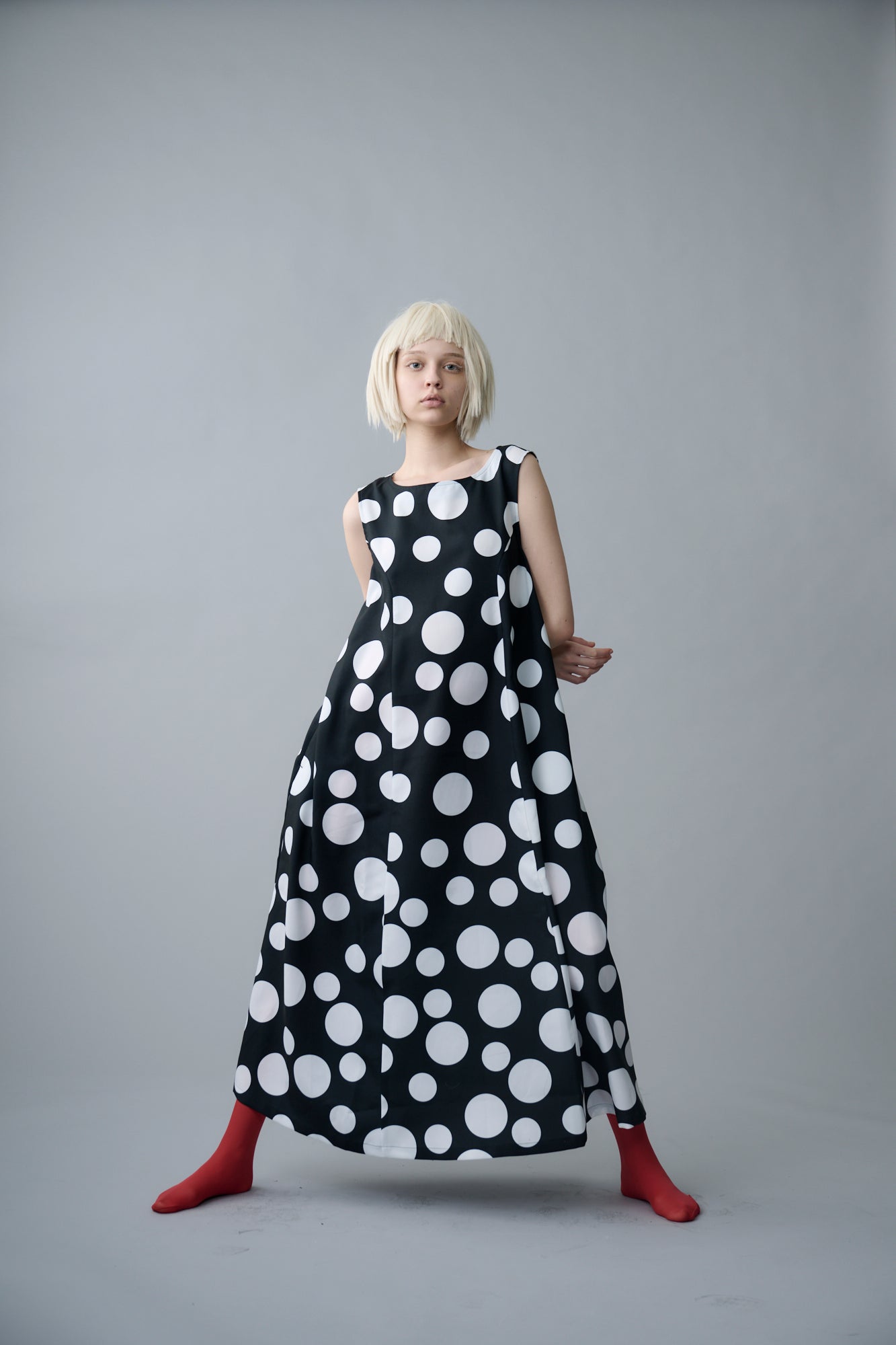 φ3inch,φ2inch dot dress