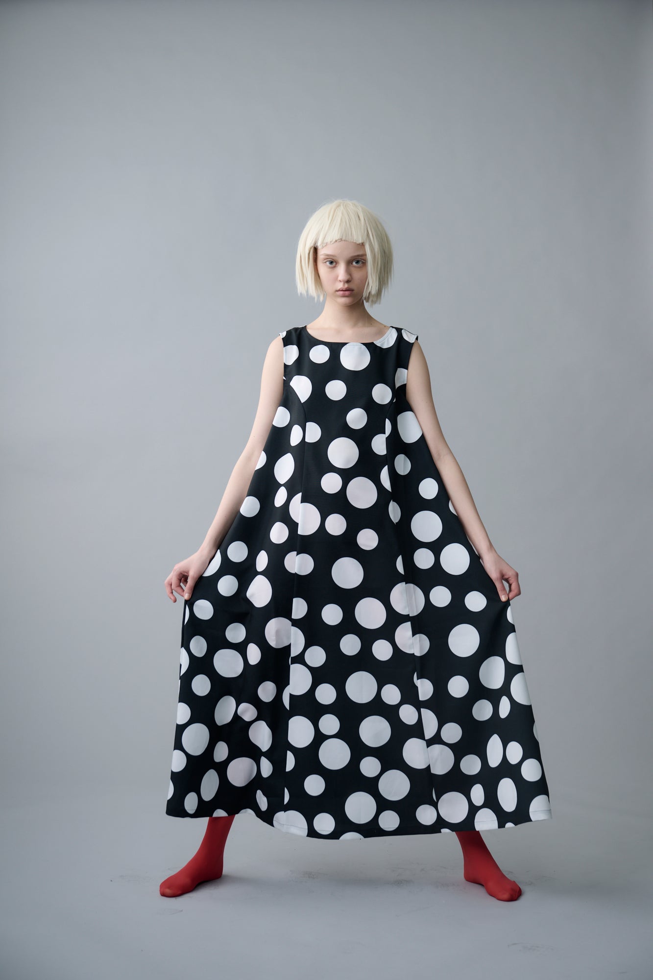 φ3inch,φ2inch dot dress