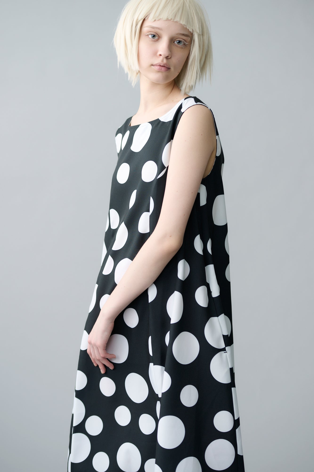 φ3inch,φ2inch dot dress