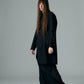 Hole Cut-Out Layered Pants