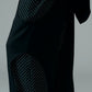 Hole Cut-Out Layered Pants