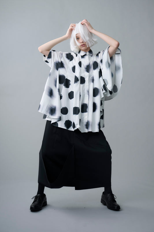 Unclear dot Blouse