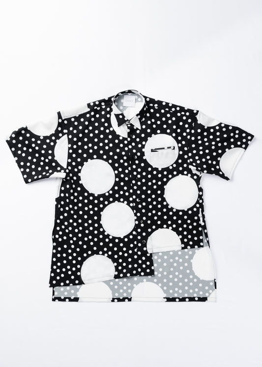 φ6inch,φ0.5inch dot shirt