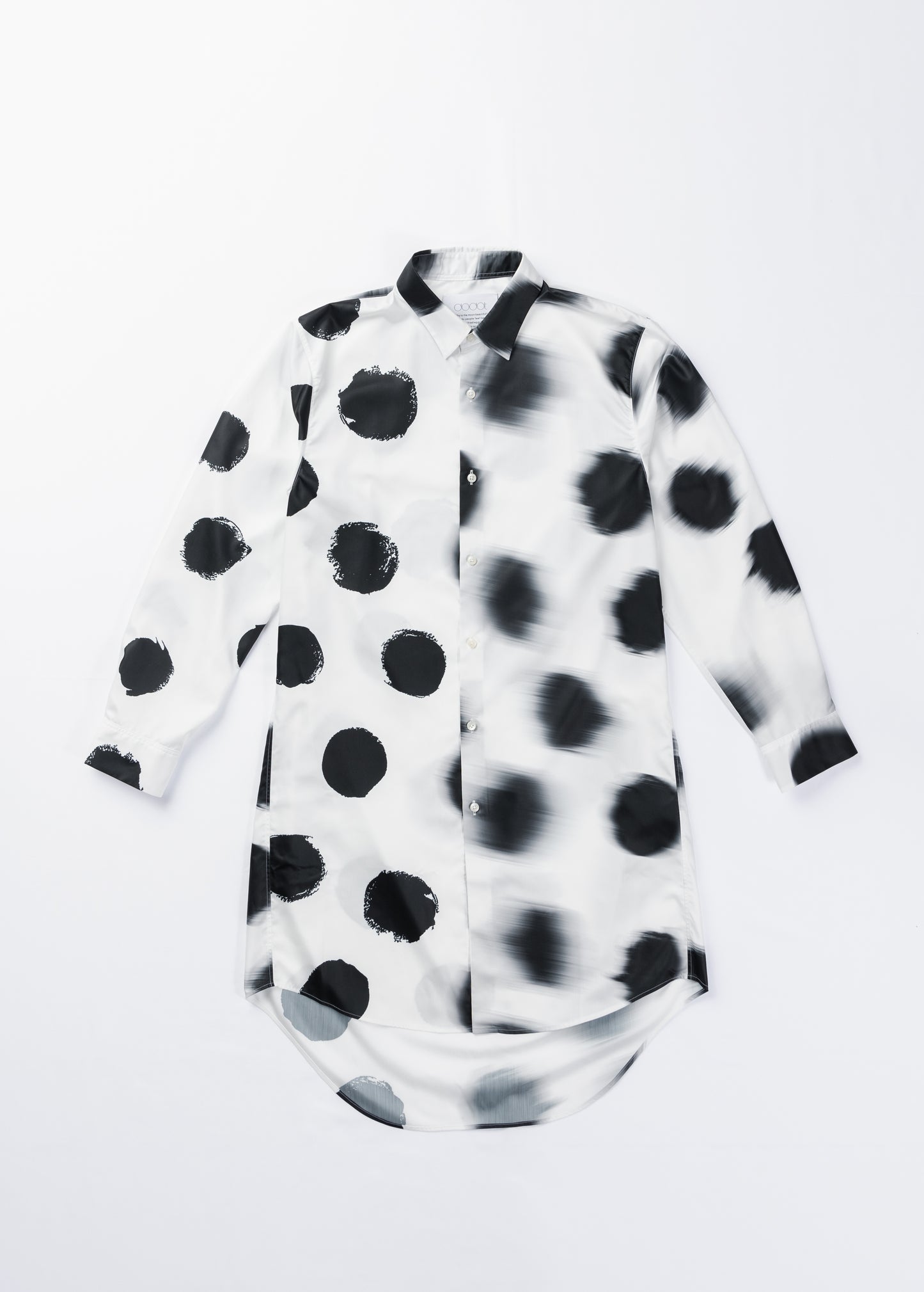 Unclear dot long shirt