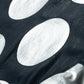 φ6inch dot Foil Print Tee BLACK