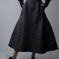 DOT ORIGINAL KILT SKIRT BLACK