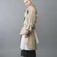 Random dot buttons Trench coat/BE