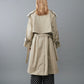 Random dot buttons Trench coat/BE
