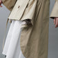 Random dot buttons Trench coat/BE