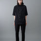 Polka-dot dobby stripe shirt