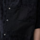 Polka-dot dobby stripe shirt