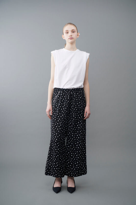 Random  dots Wide Pants