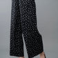Random dots Wide Pants