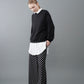 φ0.5 inch dots Wide Pants