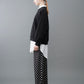 φ0.5 inch dots Wide Pants