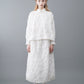 Ripple Finish dot Shirt -White