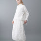 Ripple Finish dot Shirt -White
