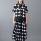 Dot Print Skirt