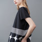Dot design pattern Short pullover