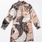 Graphical dots Shirt dress