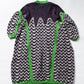 Geometric dots knit dress