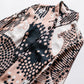 Graphical dots Shirt dress