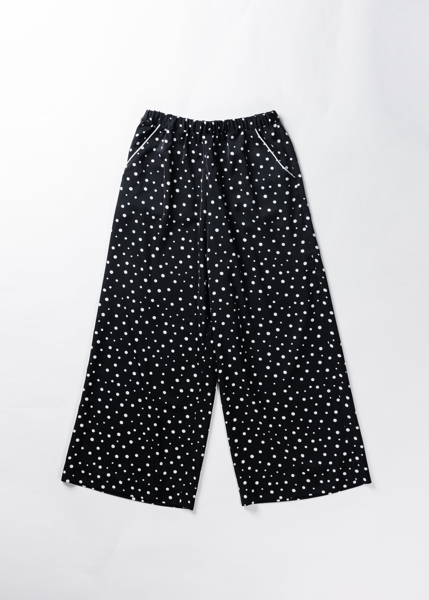 Random dots Wide Pants