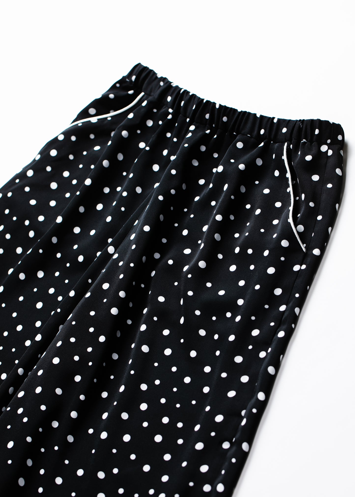 Random dots Wide Pants