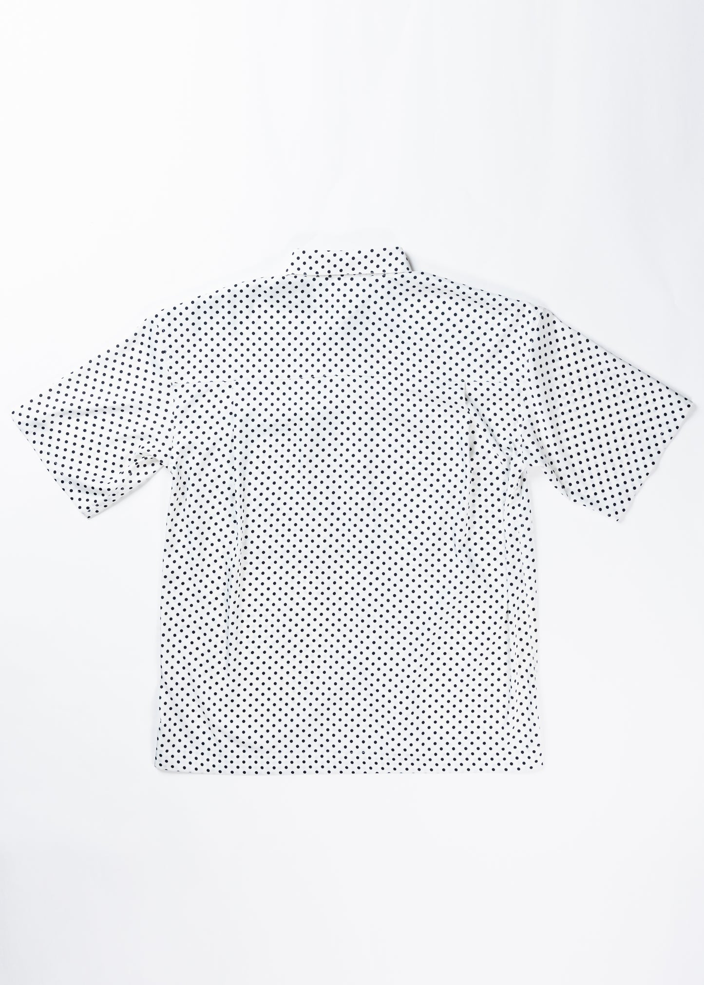 φ0.2 inch dot Zip Poket Half Sleeve Shirt