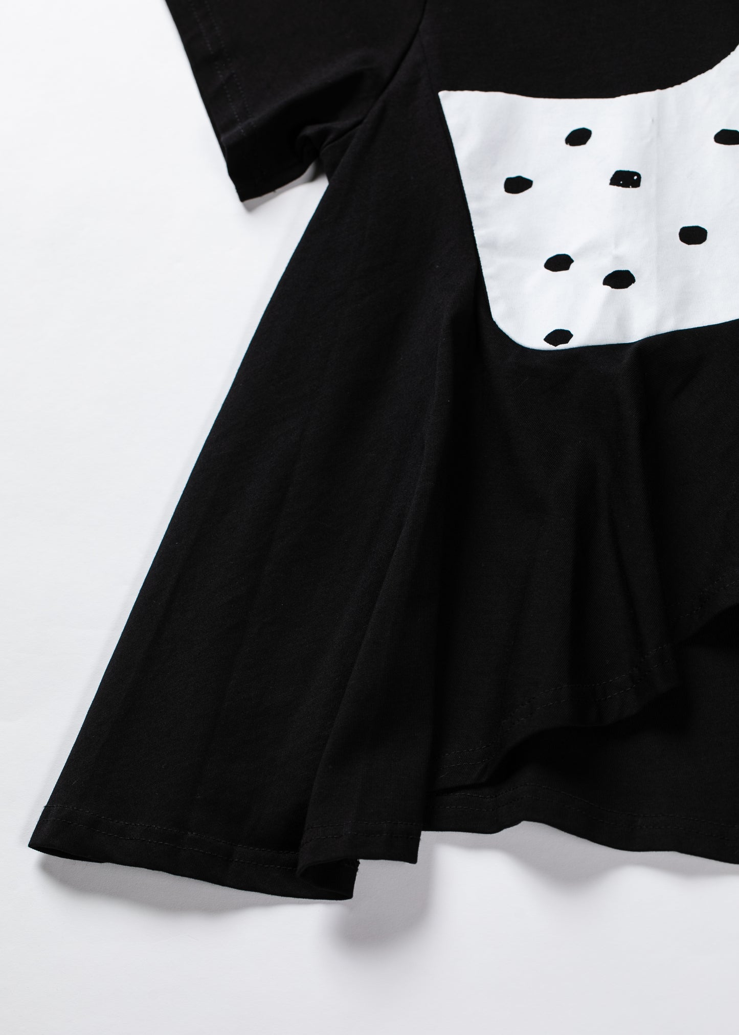 Asymmetrical dot Designed T-shirts