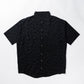 Polka-dot dobby stripe shirt
